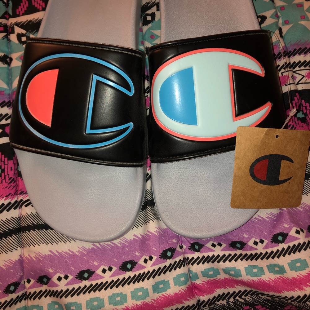 Champion Men’s IPO Color Block Slides